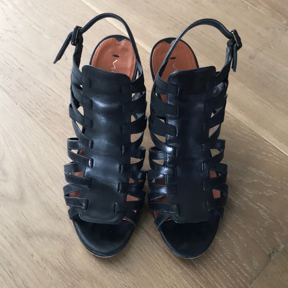 Via Spiga Black Heels